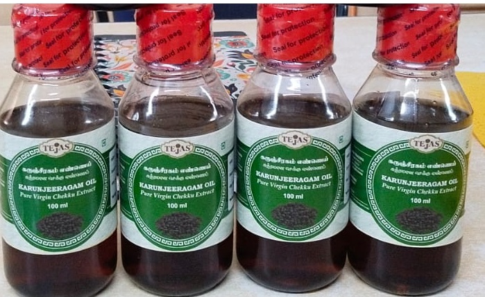 KARUNJEERAGAM OIL (BLACK SEED OIL)