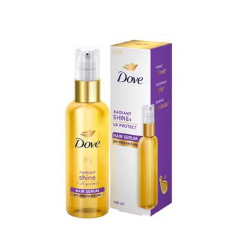 DOVE  RADIANT SHINE+ UV PROTECT HAIR SERUM