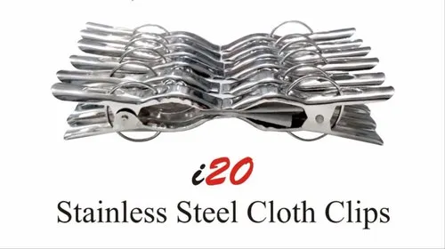 CLOTH CLIP STAINLESS STEEL i20
