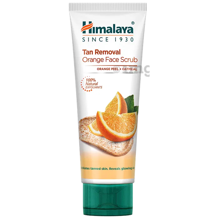 HIMALAYA TAN REMOVAL ORANGE FACE SCRUB 