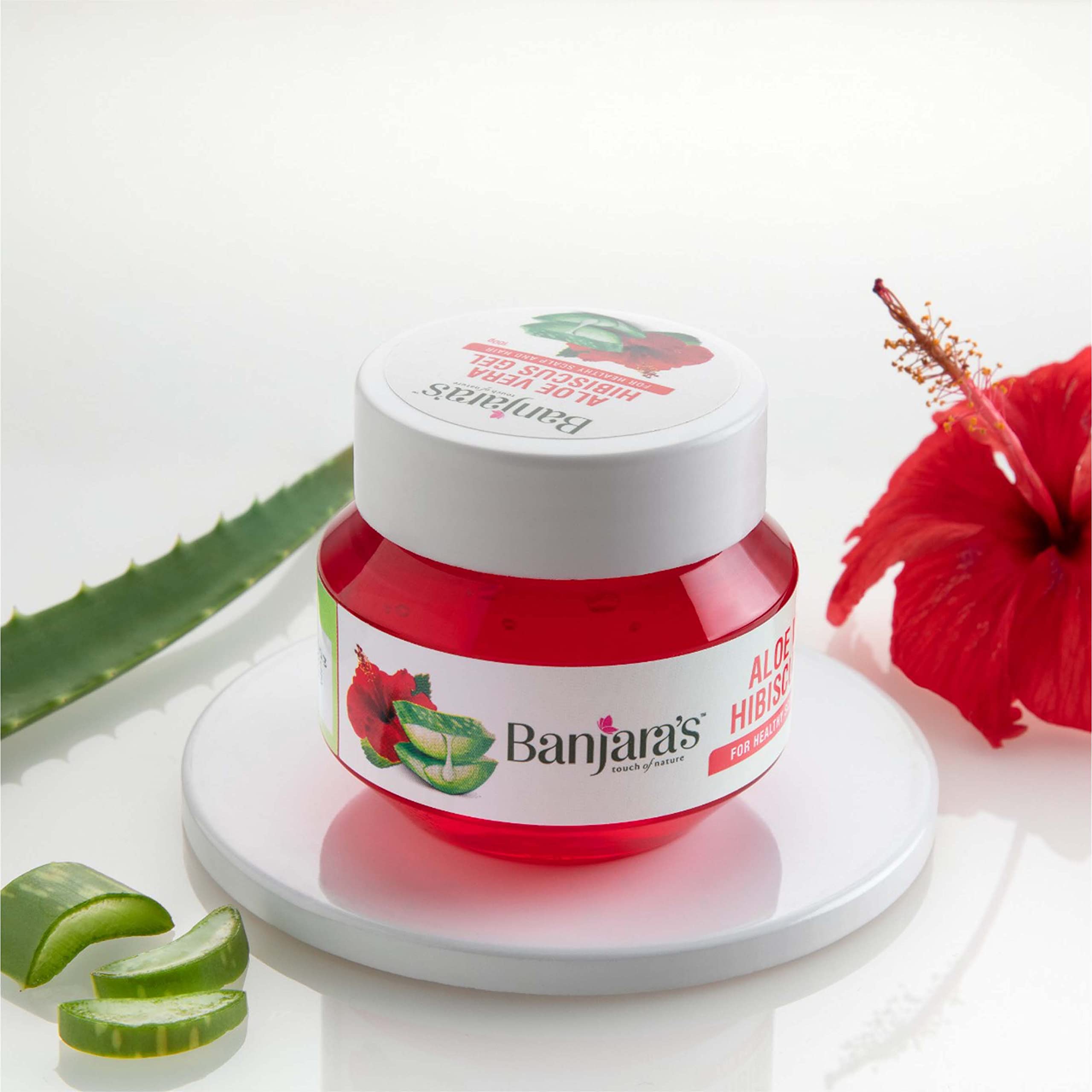 BANJARAS ALOE VERA HIBISCUS GEL 