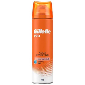 GILLETTE PRO AQUA HYDRATING SHEA BUTTER SHAVE GEL