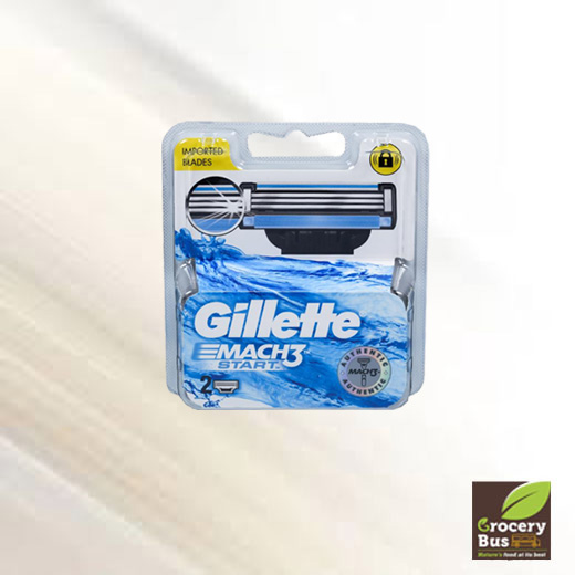 GILLETTE MACH3 START RAZOR BLADE - 2 CARTRIDGES