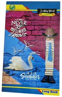 SKYBIRD RULED LONG SIZE 60PAGE