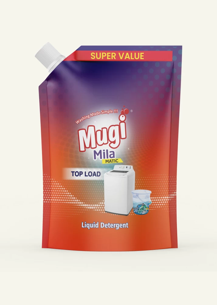 MUGI MILA MATIC TOP LOAD LIQUID DETERGENT REFIL 