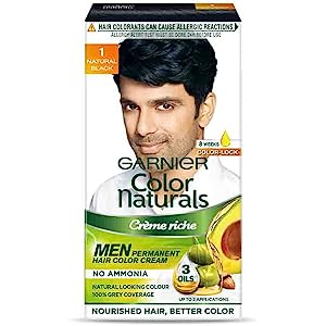 GARNIER COLOR NATURALS MEN PERMANENT HAIR COLOR CREAM (30ML+30GRM)