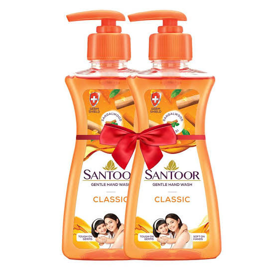 SANTOOR GENTLE HANDWASH CLASSIC (BUY1 GET1 FREE)