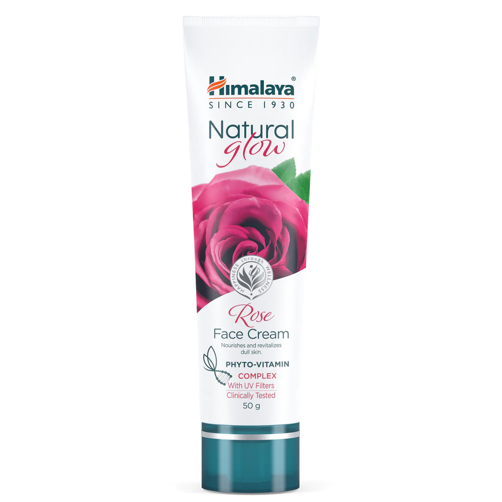 HIMALAYA NATURAL GLOW ROSE FACE CREAM 