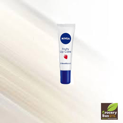 NIVEA FRUITY LIP BALM 3 IN 1