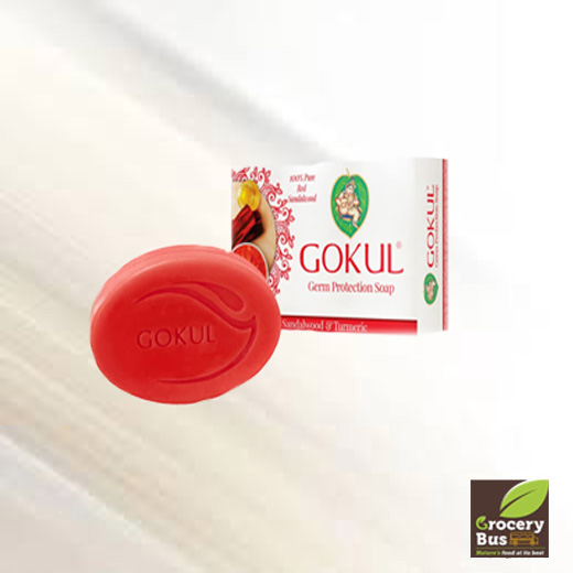 GOKUL RED SANDAL & TURMERIC SOAP