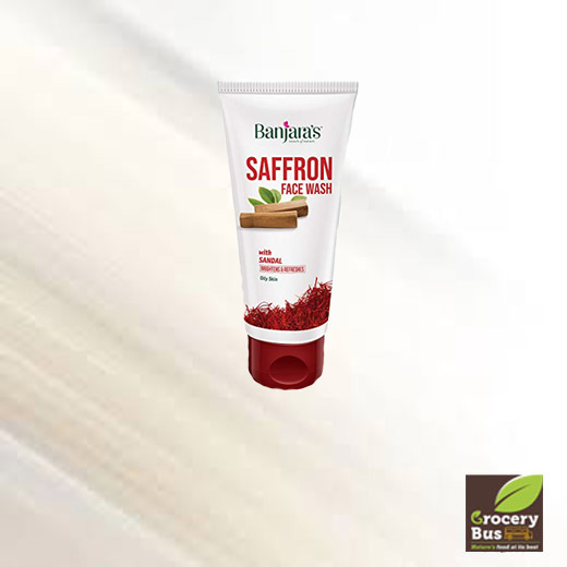 BANJARAS  SAFFRON FACEWASH WITH SANDAL 