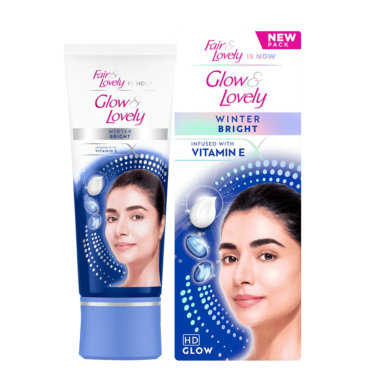 GLOW & LOVELY WINTER BRIGHT VITAMIN E FACE CREME