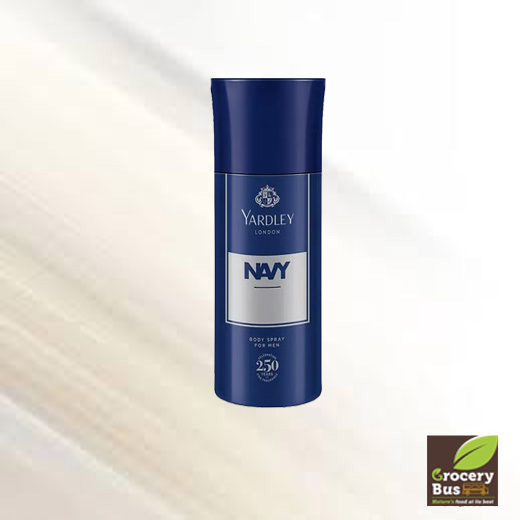 YARDLEY NAVY BODY SPRAY FOR MEN