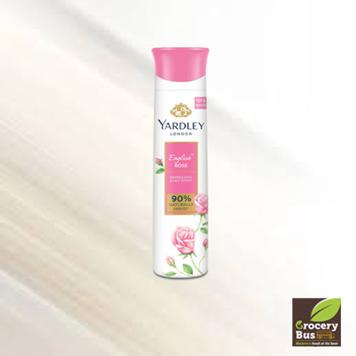 YARDLEY ENGLISH ROSE BODY SPRAY FOR WOMEN  