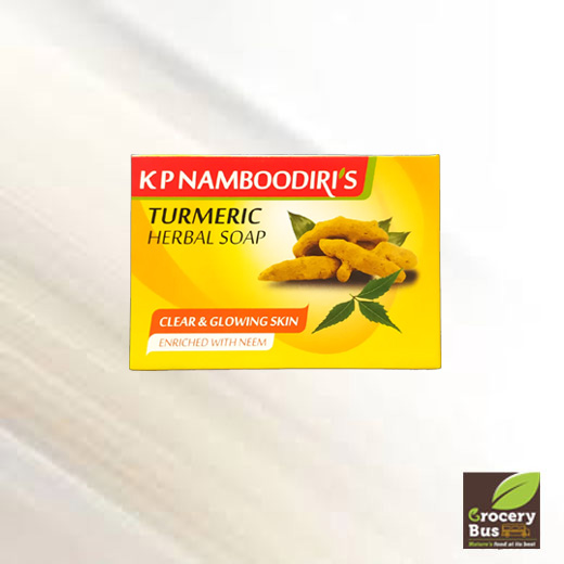 KP NAMBOODIRI TURMERIC SOAP 