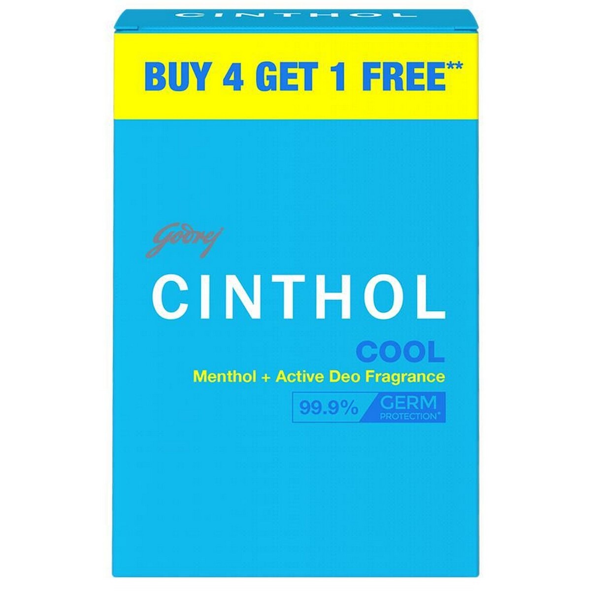 CINTHOL COOL MENTHOL SOAP BUY4 GET1 FREE