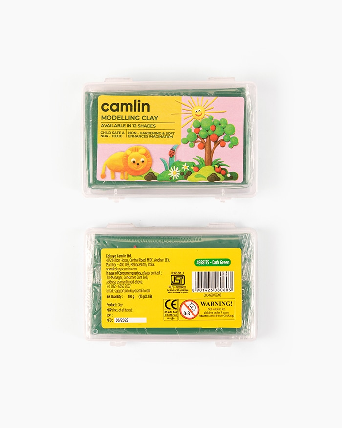 CAMLIN MODELLING CLAY _DARK GREEN