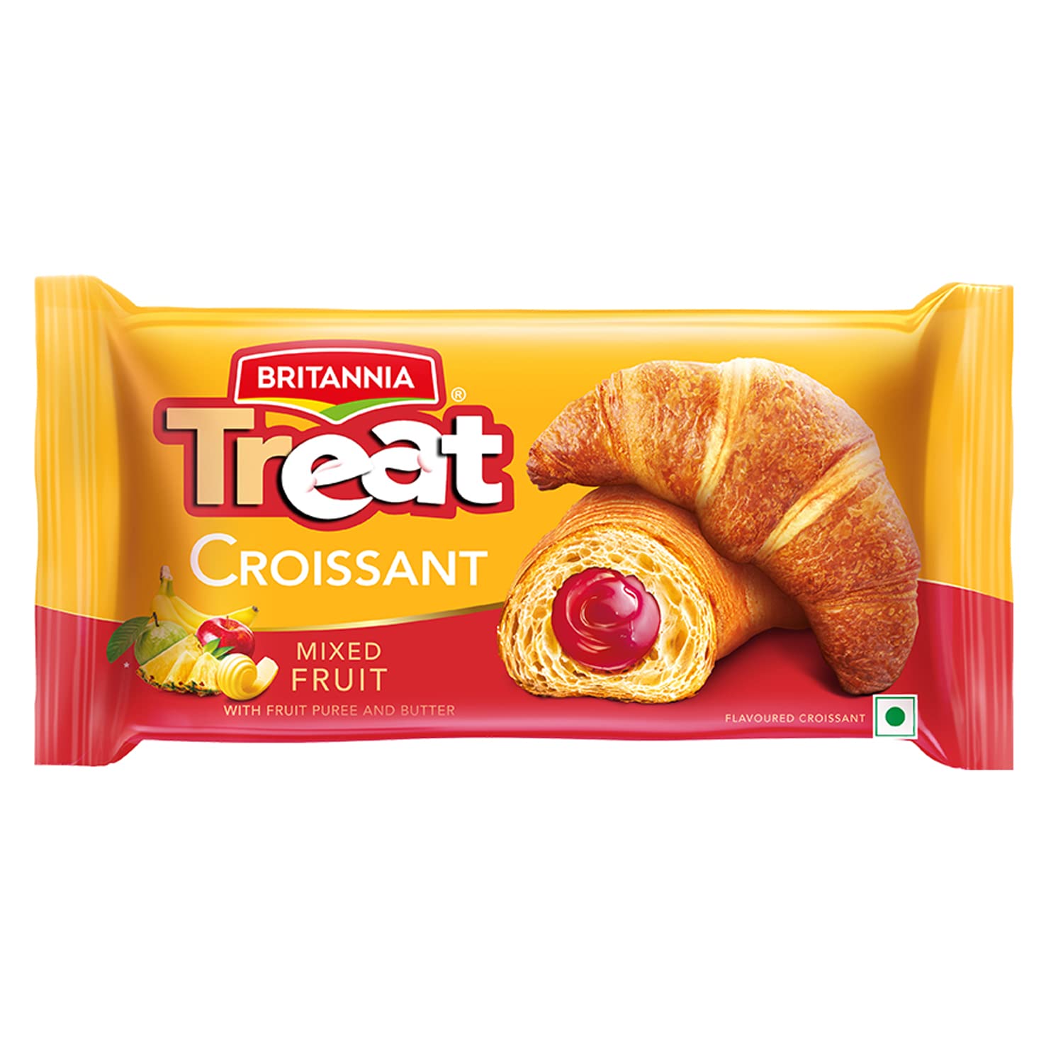 BRITANNIA TREAT CROISSANT MIXED FRUIT