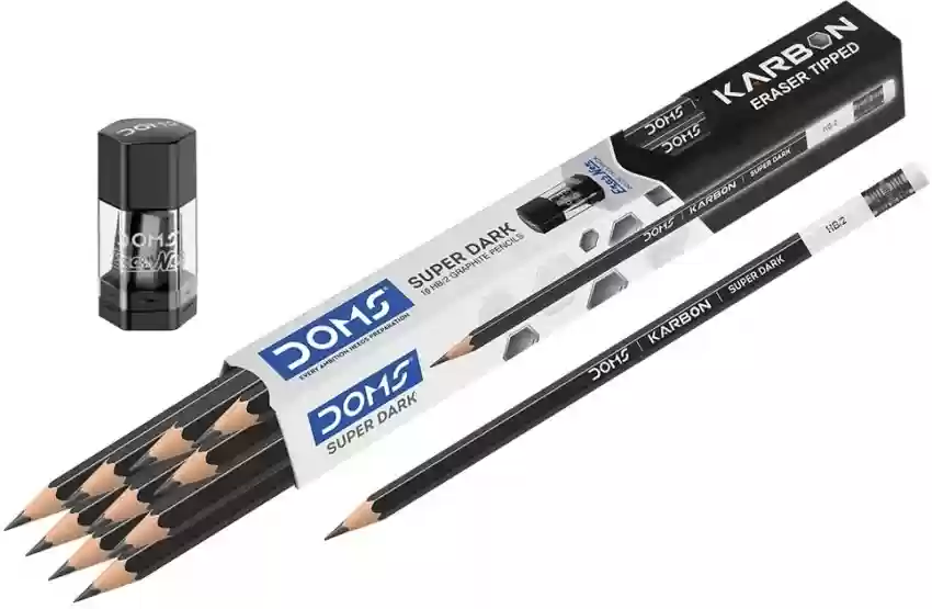 DOMS SUPER DARK GRAPHITE PENCILS 