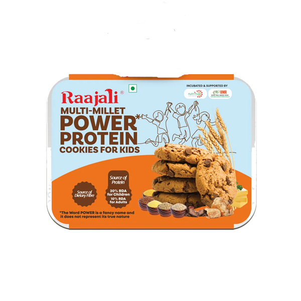RAAJALI MULTI MILLET POWER PROTEIN COOKIES   