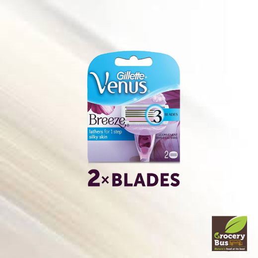 GILLETE VENUS BREEZE - 2 CARTRIDGES 