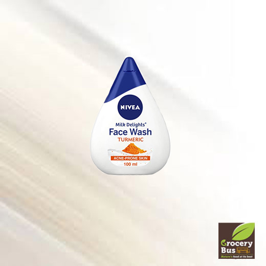 NIVEA MILK DELIGHTS TURMERIC FACE WASH 