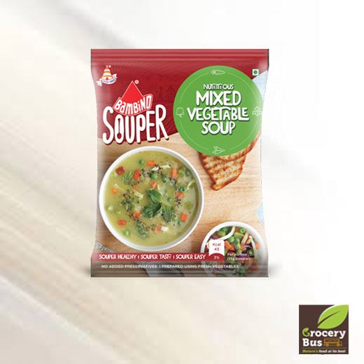 BAMBINO MIX VEG SOUP 1+1
