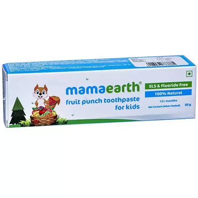 MAMA EARTH FRUIT PUNCH TOOTHPASTE FOR KIDS