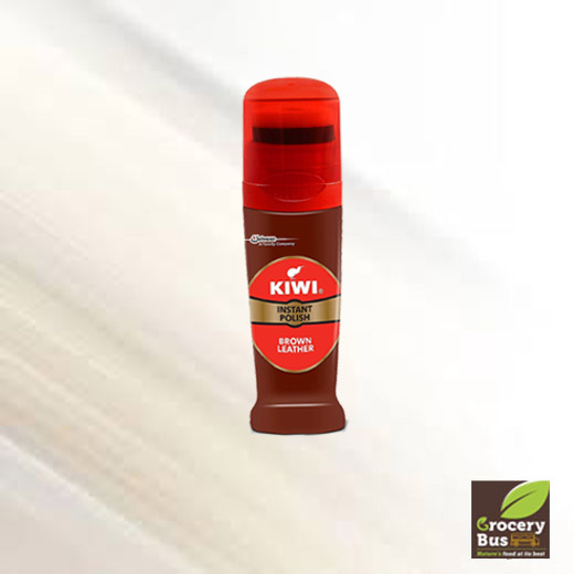 KIWI INSTANT SHOE POLISH BROWN 