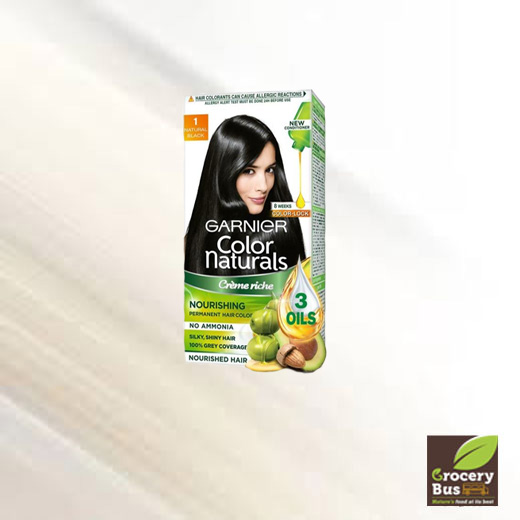 GARNIER COLOUR  NATURALS BLACK 1 HAIR COLOUR