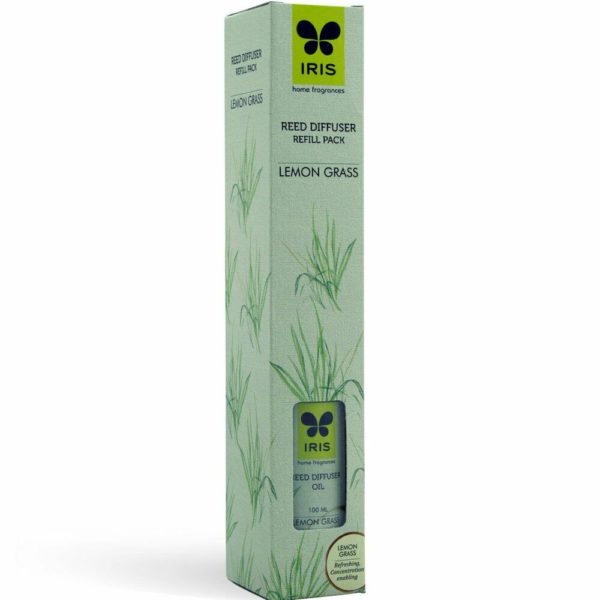 IRIS REED DIFFUSER REFIL PACK LEMON GRASS