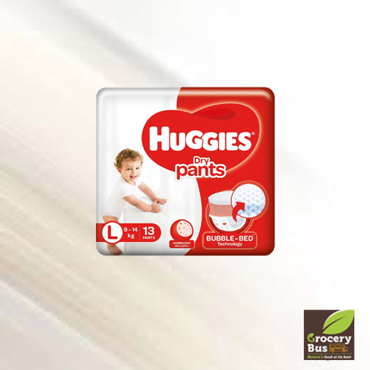 HUGGIES DRY PANTS LARGE SIZE 