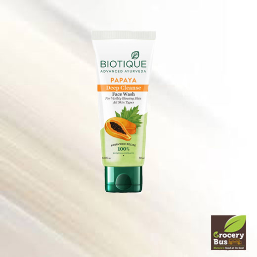 BIOTIQUE PAPAYA FACEWASH 