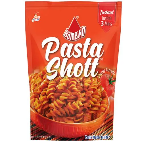 BAMBINO INSTANT PASTA SHOTT CHEESY TOMATO