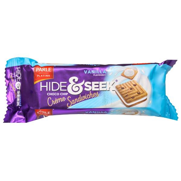 HIDE & SEEK CHOCO CHIP CREME SANDWICHES _VANILLA 