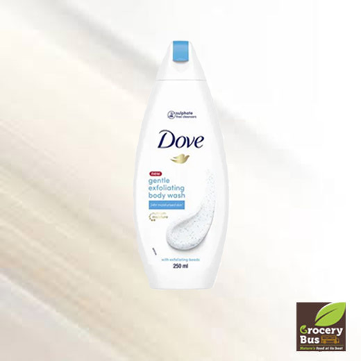 DOVE GENTLE EXFOLIATING BODY WASH 