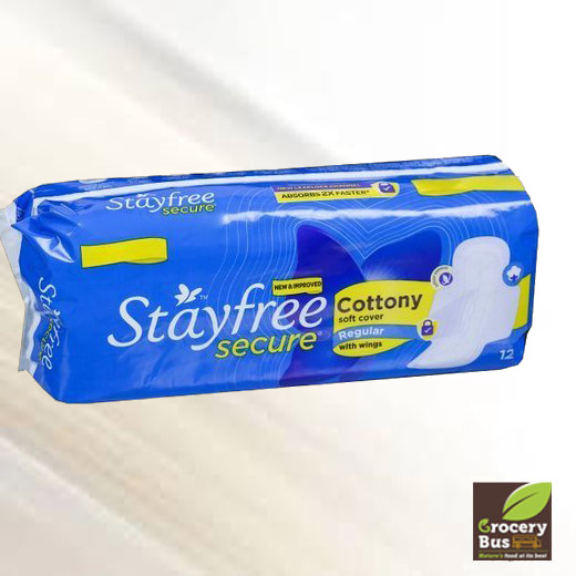 Stayfree Regular Cottony Cover with wings