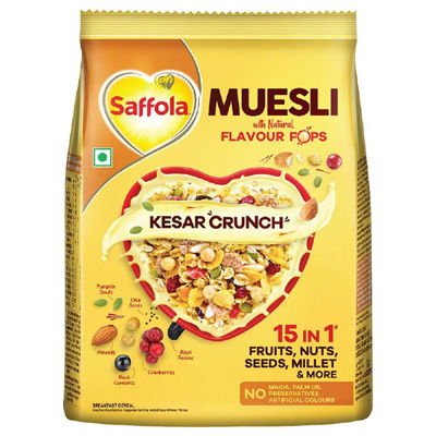 SAFFOLA MUESLI KESAR CRUNCH