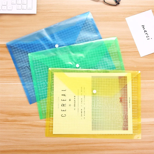 POUCH FILE THICK SINGLE LAYER 