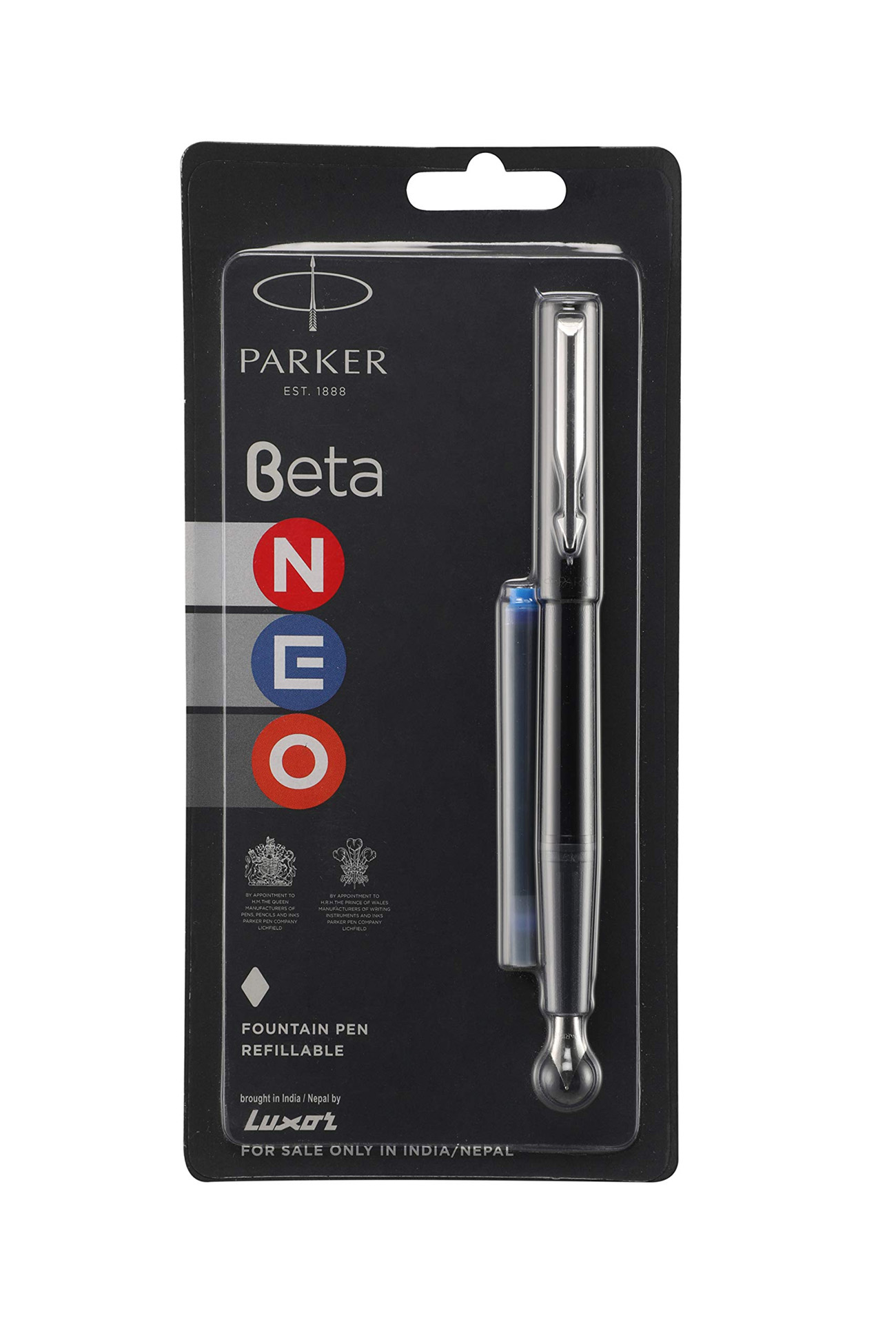 PARKER BETA NEO FOUNTAIN PEN REFILLABLE