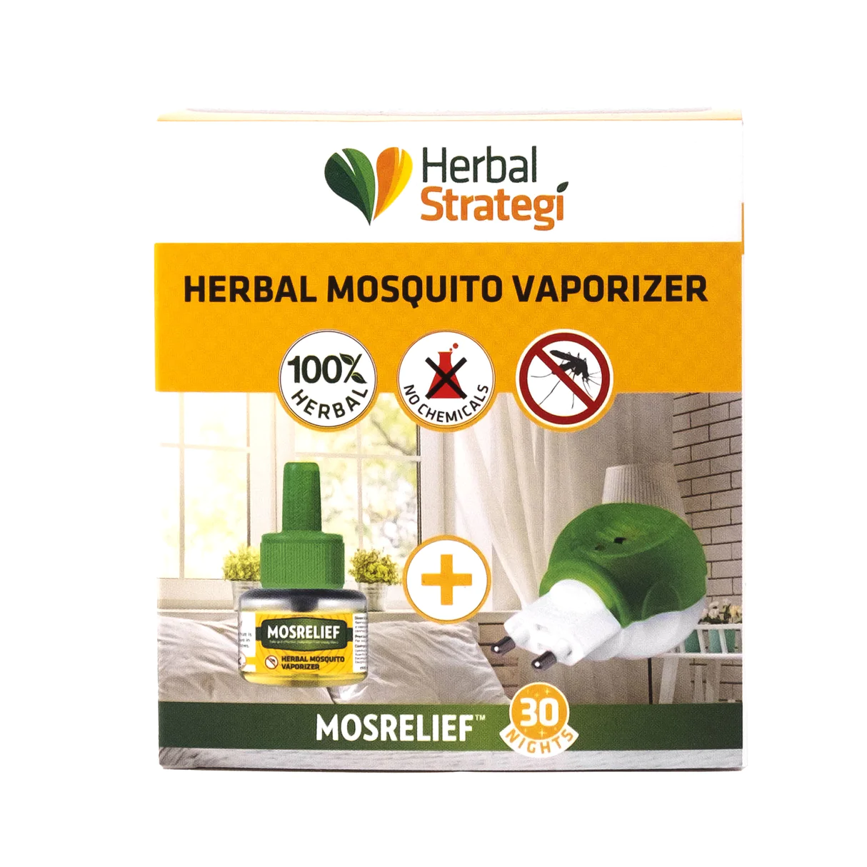 HERBAL STRATEGI MOSQUITO VAPORIZER 