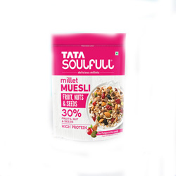 TATA SOULFULL MILLET MUESLI FRUIT,NUTS & SEEDS