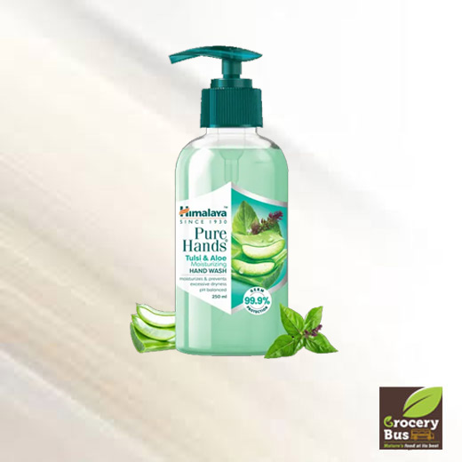 HIMALAYA TULSI AND ALOE HANDWASH BOTTLE