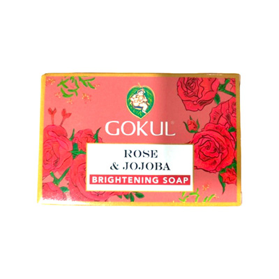 GOKUL ROSE & JOJOBA BRIGHTENING SOAP