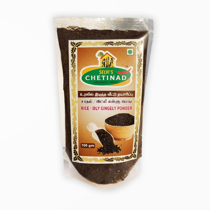 CHETTINAD IDLY RICE GINGELLY POWDER 