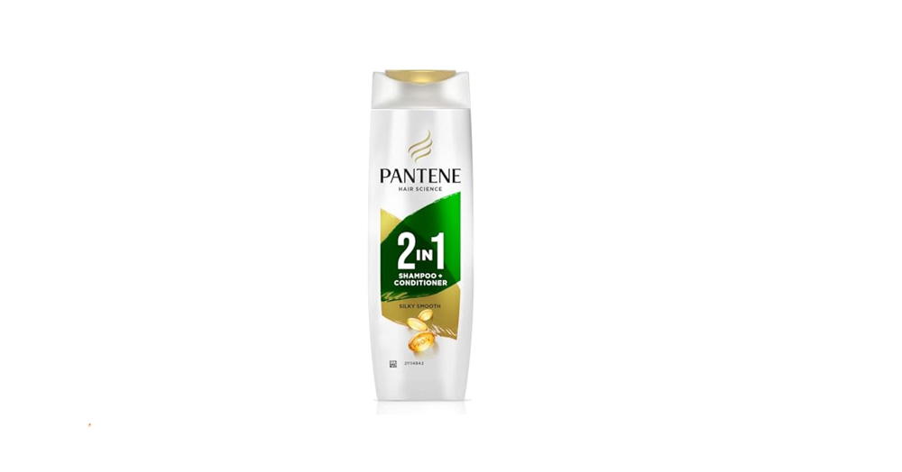 PANTENE 2 IN 1 SILKY SMOOTH SHAMPOO + CONDITIONER 