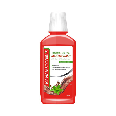 KP NAMBOODIRIS HERBAL FRESH MOUTH WASH