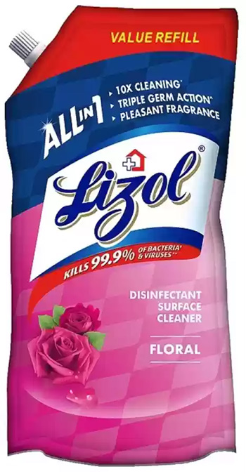 LIZOL ALL IN 1 FLORAL SURFACE CLEANER 