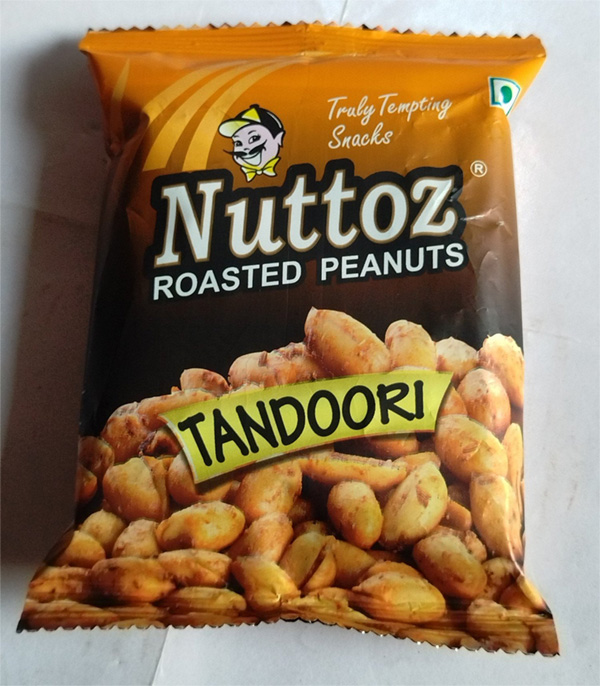 NUTTOZ ROASTED PEANUTS TANDOORI