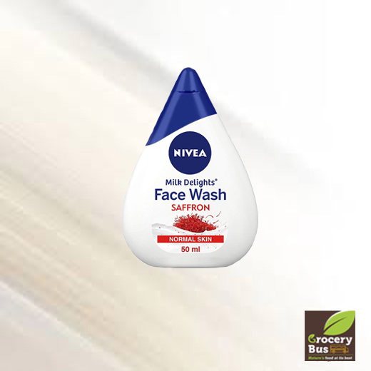 NIVEA MILK DELIGHTS SAFFRON FACE WASH